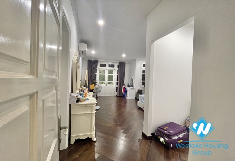 Large house for rent in D block, Tay Ho, Hanoi